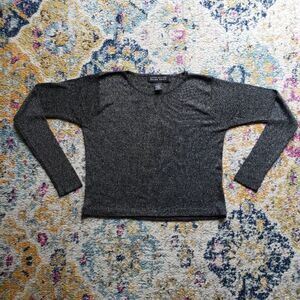 Ellen Tracy Metallic top